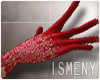 [Is] Lace Red Gloves