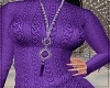 A^ Neve Purple Necklace
