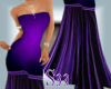 S33 Purple Long Dress