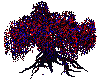 Red&Blue Splatter Willow