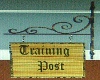 Training Post Sign