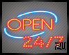 2u Open 24/7  Neon Sign