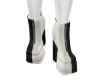 Black White Oberon Boots