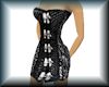 corset snake dress