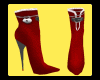 Sexy Dark Red Boot