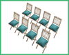 Wedding Teal Chair