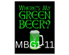 My Beer is Green