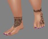 !R! Tattoo Feet Purple 1