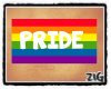 "ZIG" LGBT flag headsigh