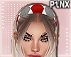 Argyle Headband Red