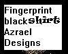 Fingerprint Shirt black