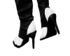Black new heel