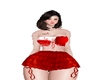 sexy red set