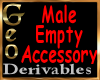 Geo Male Empty Accessory