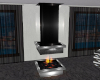 The Penthouse fire place