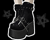 goth star boots
