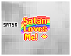 Satan Loves Me! badge