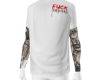 White Tee+ Tattoos