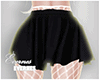 E| Black fishnet skirt