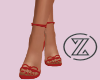 Zz|RAWRated Heels - Red
