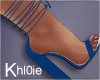 K  claire Blue heels