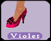 (V) Hot pink heels