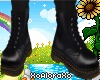 (A) Kia Black Boots