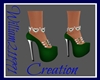 Ann Green Heart Heels