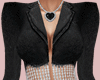 E* Black Denim Blazer