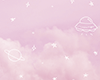 Pink UFO Background
