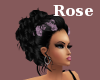 Roses for hair Plum