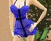 [M] Sexy Blue Dress Woma
