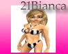 21b-black white bikini