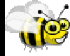 animated honey bee