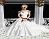 White&Red Wedding Dress