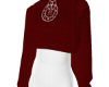 Red Knit Sweater F [MK]