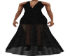 Black Lace Venus Dress