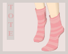 ! T Kawaii pink socks :3