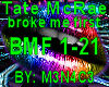 Tate McRae -Broke Me 1st