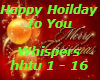 Happy Holiday To You 