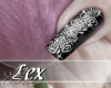 LEX cosmos diamond Nails