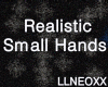 Realistic Small Hands