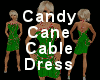 Candy Cane Cable Dress