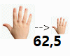 Kids Hand 62,5¨% - SP