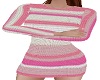 Pink stripe Sweaterdress