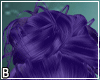 Mardi Gras Purple Updo