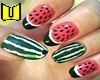 Water Melon Nails