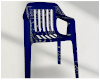 Blue Lawn Chair