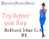 Bethani blue GA - RL
