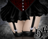 Black Frilly Skirt